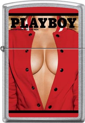 Playboy - Chest Street Chrome Zippo