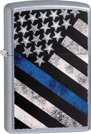 Blue Line - Street Chrome - Zippo - 29551