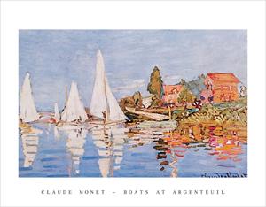 Boats at Agrentevil Mini Poster Image