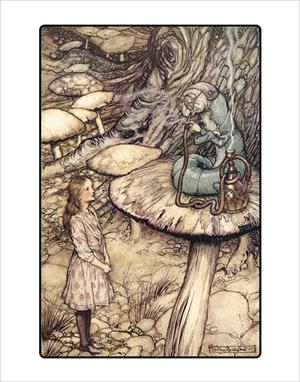Rackham - Advice from a Caterpillar Mini Poster Image