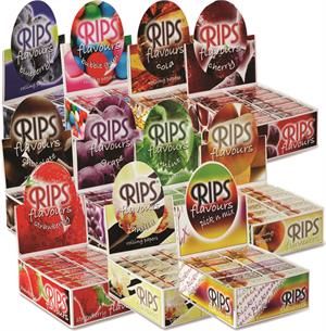 Rips Slim Flavours Rolling Papers