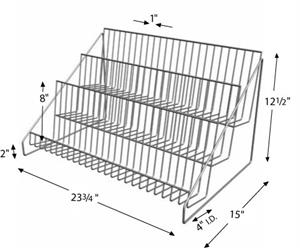 Glass Ashtray Display