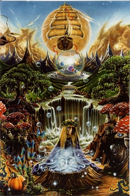 LABRYNTH FALLS POSTER - RICHARD BIFFLE - 24" X 36" LABRYNTH FALLS POSTER - RICHARD BIFFLE - 24" X 36"