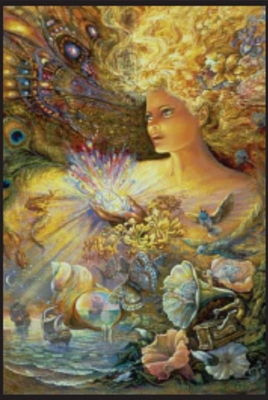 CRYSTAL OF ENCHANTMENT FAIRY   - JOSEPHINE WALL - POSTER - 24" X 36"