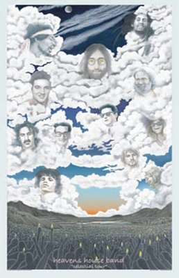 HEAVEN'S HOUSE BAND POSTER - 24" X 36"