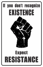 Expect Resistance Mini Poster Image