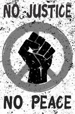 No Justice, No Peace Mini Poster Image