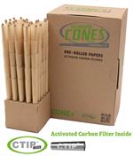 Cone+ Natural King Size with CTIP Filter Bulk Box 500 Cones Image
