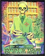 Image of What's Your Pleasure Mini Non-Flocked Black Light Poster