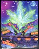 Image of Trainwreck Mini Non-Flocked Black Light Poster