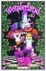 Wonderland Black Light Poster - 23