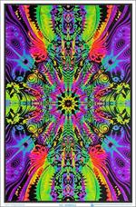 Wormhole Blacklight Poster Image