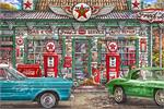 Freds Garage by: Michael Fishel Poster - 24
