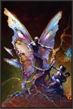 MOTHMAN - By: FRANK FRAZETTA - POSTER - 24