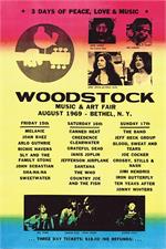 Woodstock Line-Up 1969 Poster 24x36 Image