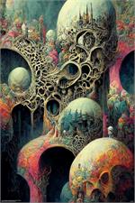 Psychedelic Dystopia Poster Image