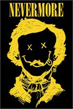 Nevermore Edgar Allen Poe by Big Chris Poster Image