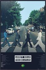 The Beatles - Abbey Road Tracks Poster 24x36 Image