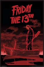 Friday the 13th - Boat Poster - 22.375