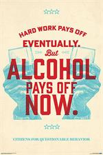 Hard Work Pays Off Poster Image