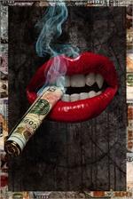 Rich Lips by Daveed Benito Poster Image