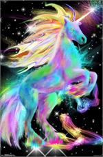 Unicorn Neon Poster Image