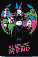 DC Comics Batman - Afraid Neon Poster Image
