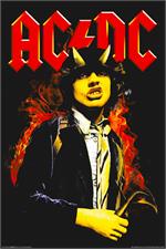 AC/DC Angus - Non-Flocked Blacklight Poster Image