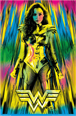 DC Comics - Wonder Woman 1984 Neon Poster - 22.375