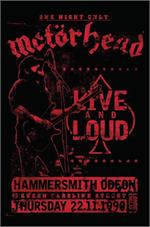 Motorhead Live and Loud Poster Image