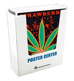 36 Piece 420 Themed Shrink Wrap Blacklight Poster Bin - Cardboard Image