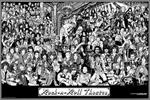 Rock N Roll Theater Poster - Howard Teman Image
