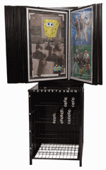 POSTER DISPLAY- HOLDS 48 POSTER STYLES - 336 POSTERS