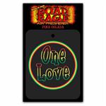 One Love Road Rage Air Freshener Image