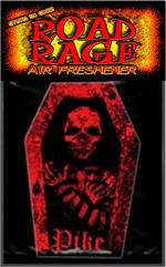 Skeleton/Grave  Road Rage Air Freshener