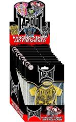 TAPOUT T-SHIRT AIR FRESHENERS SERIES A - 12 ct.