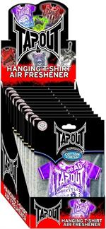 TAPOUT T-SHIRT AIR FRESHENERS SERIES B - 12 CT
