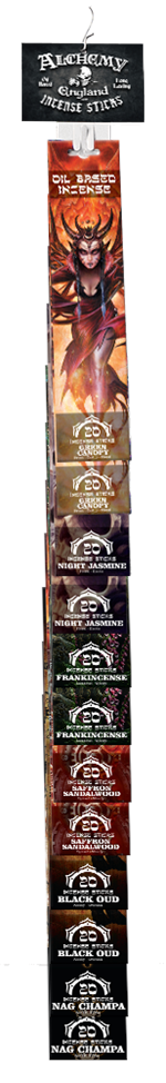 Alchemy Incense 12pk Clip Strip Display Image