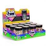 Ash Stash Butt Buckets with Designs & Lid Closure Style 3 - 11cm image