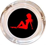 TRUCKER BABE/MUD FLAP GIRL ASHTRAY - 4