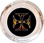 FLAMING IRON CROSS ASHTRAY - 4