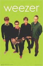 Weezer Green Mini Poster - 11