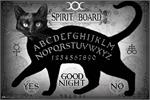 Black Cat Spirit Board Alchemy Fantasy Poster - 36