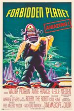 Forbidden Planet Retro Movie Poster - 24