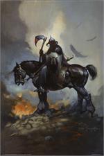 DEATH DEALER - By: FRANK FRAZETTA - POSTER - 24