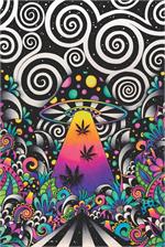 Brizland Non-Flocked Blacklight Poster Image