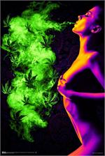 Too Hot to Handle Non-Flocked Blacklight Poster Image