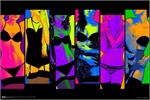 Pop Art Fantasy Non-Flocked Blacklight Poster Image