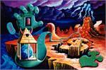 THE PRACTICAL DECEPTION BLACKLIGHT - NON FLOCKED POSTER - 22