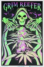 Grim Reefer Blacklight Poster Image